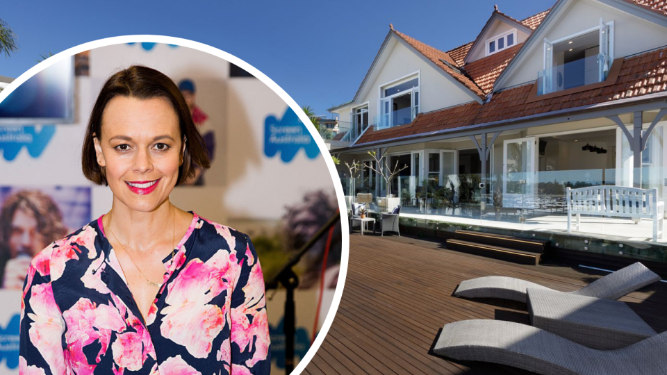 Mia Freedman and her Point Piper home