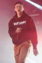 <p>The rapper opened up in an interview with <a href="http://www.vladtv.com/article/206638/logic-details-quitting-drugs-never-experiencing-being-drunk" rel="nofollow noopener" target="_blank" data-ylk="slk:VLAD TV;elm:context_link;itc:0;sec:content-canvas" class="link ">VLAD TV</a>, where he explains "Drinking was something I was never really into, which is weird." But rather he has struggled more with his addiction to cigarettes and other drugs. </p>