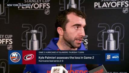 Islanders discuss disappointing Game 2 loss to Hurricanes after blown 3-0 lead