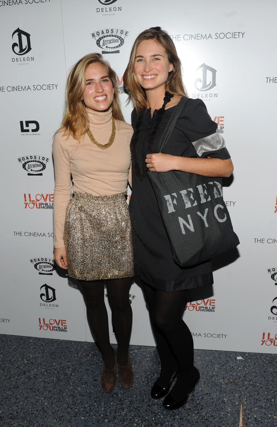 Ashley Bush (L) and Lauren Bush attend a special screening of 'I Love You Phillip Morris' hosted by The Cinema Society and DeLeon Tequila at the School of Visual Arts Theater on November 22, 2010 in New York City.  (Photo by Stephen Lovekin/Getty Images)  -- Daughter of Neil Bush & Sharon Smith (Bush's first wife)
