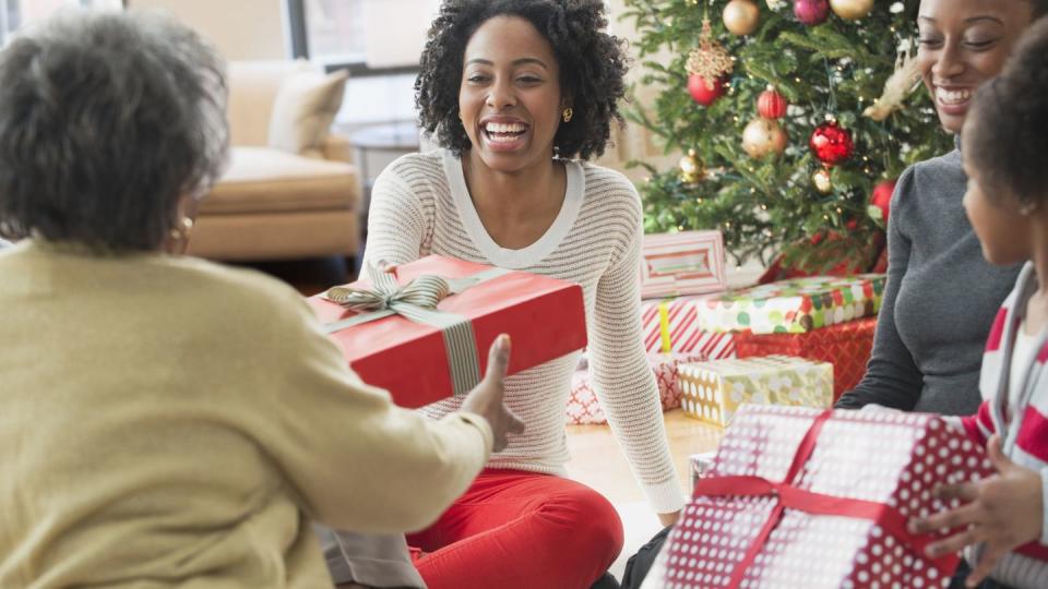 white elephant gift exchange christmas games to play with your family