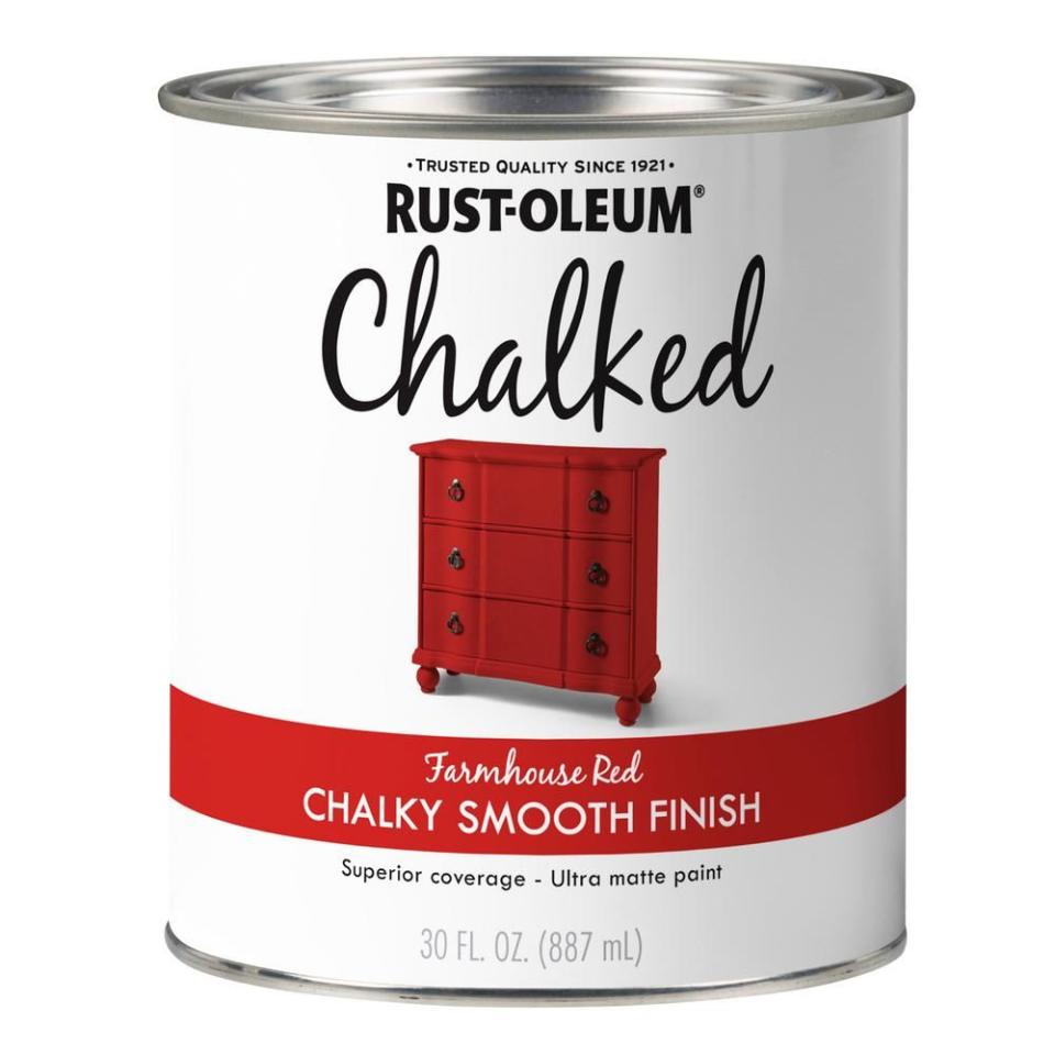 30 oz. Farmhouse Red Ultra Matte Interior Chalked Paint