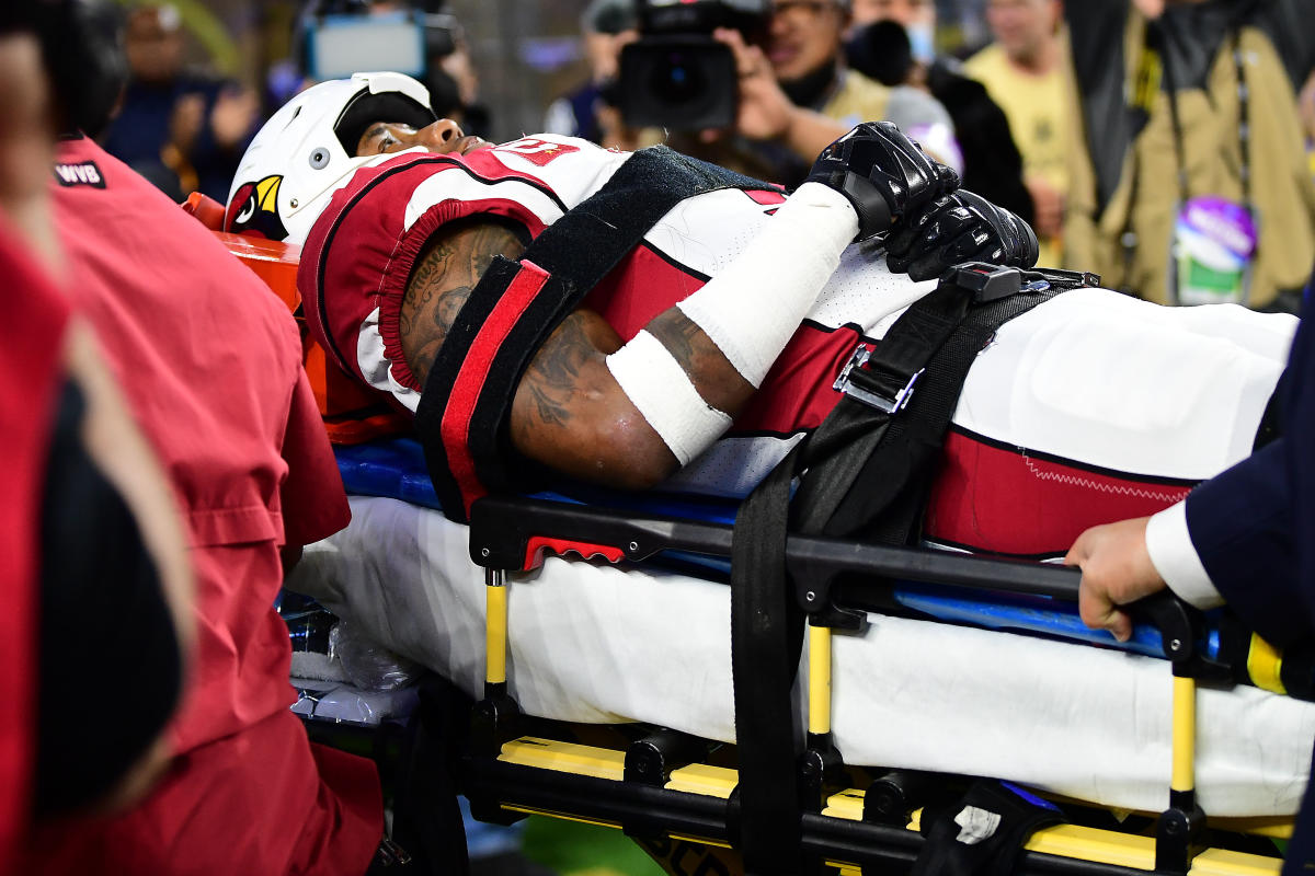 Budda Baker released from hospital after scary hit