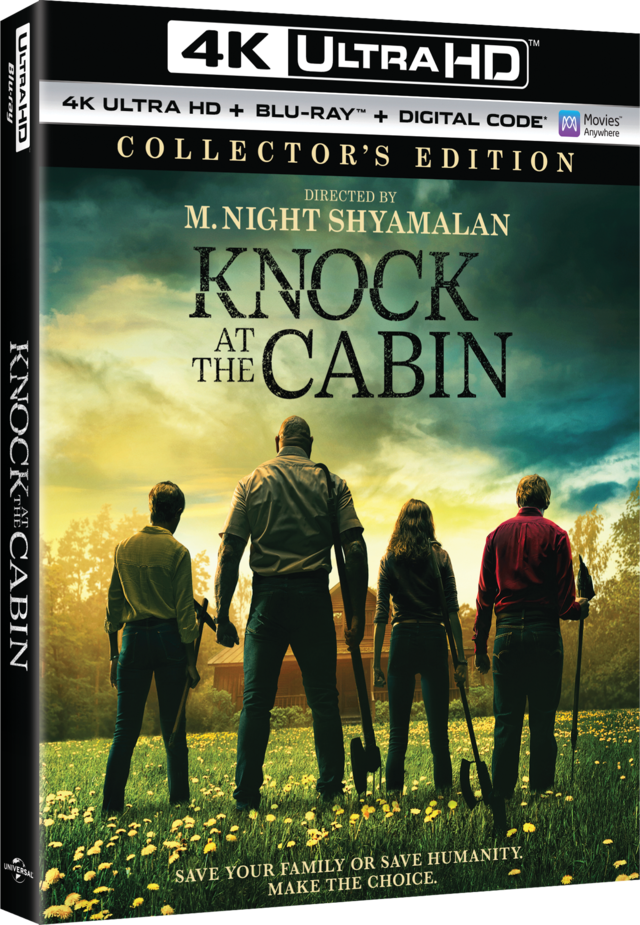 Knock at the Cabin box art UNIVERSAL PRESS