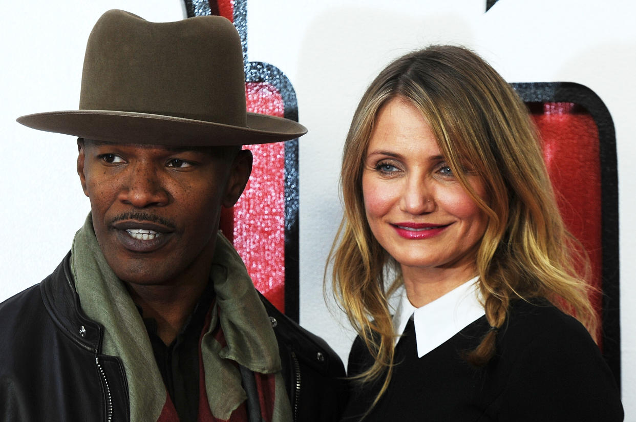 Cameron Diaz discusses reuniting with Jamie Foxx for a new film role. (Photo: Dave J Hogan/Getty Images)