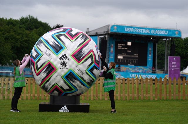 Glasgow fan zone