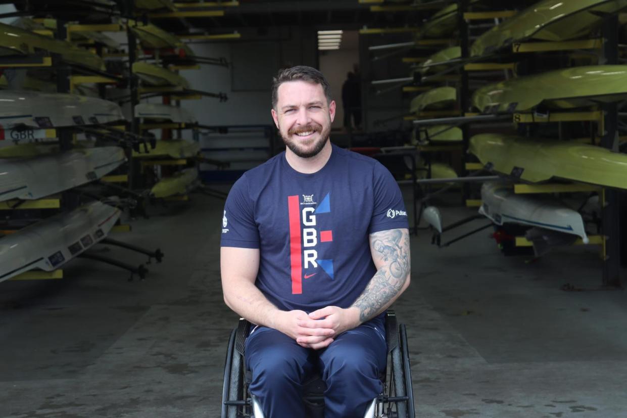 Benjamin Pritchard is competing at the 2022 World Rowing Championships