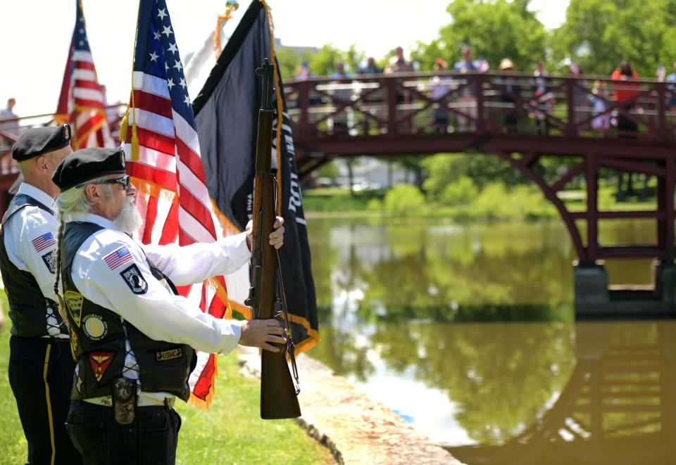 The Veteran's Council and City of Worcester Veterans' Services Department held its annual Water Ceremony on Sunday in observance of Memorial Day.