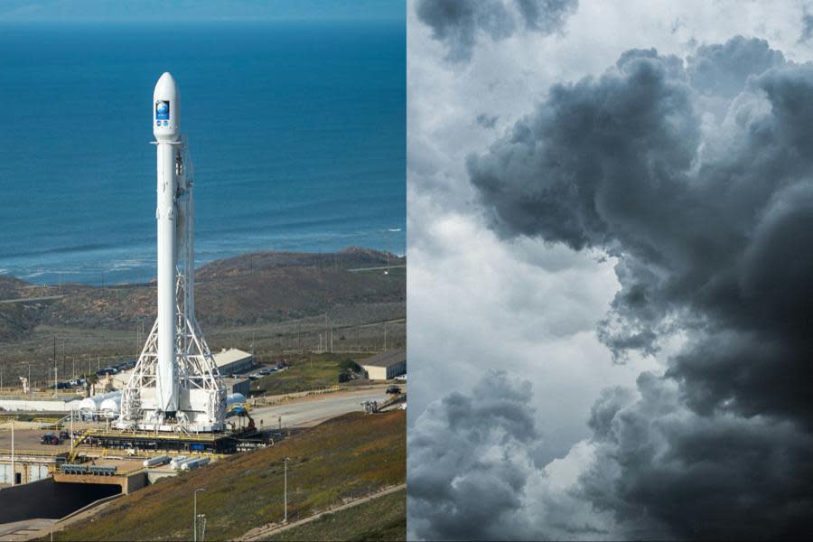 Tormenta retrasa despegue del cohete Falcon 9 en California