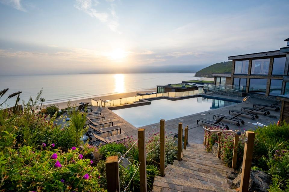 Just water, as far as the eye can see (Carbis Bay Hotel)