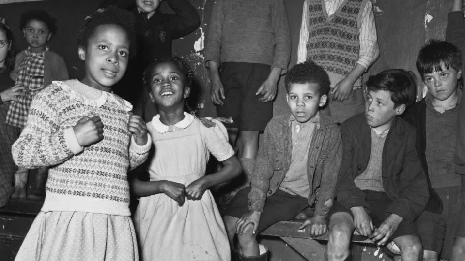 It became a family friendly design. Children would wear smaller Fair Isle pieces that matched their mother and father, often knitted from left over yarn. - Bert Hardy/Picture Post/Getty Images