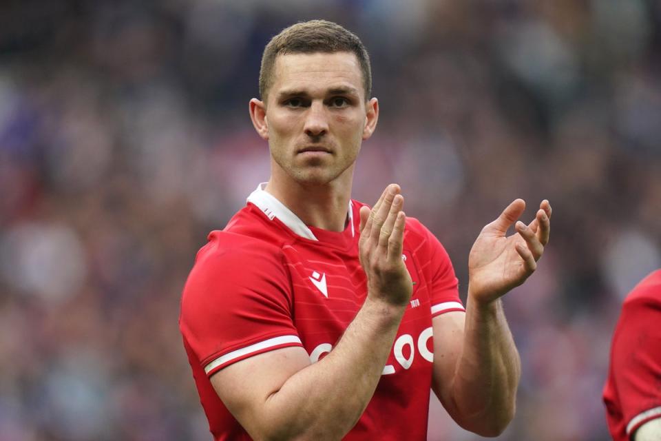 George North scored his 46th try for Wales and the British and Irish Lions in the Six Nations game against France (Adam Davy/PA) (PA Wire)