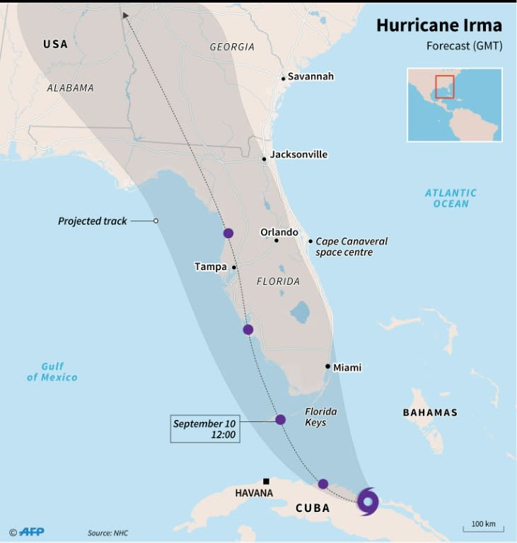 Florida braces for Irma