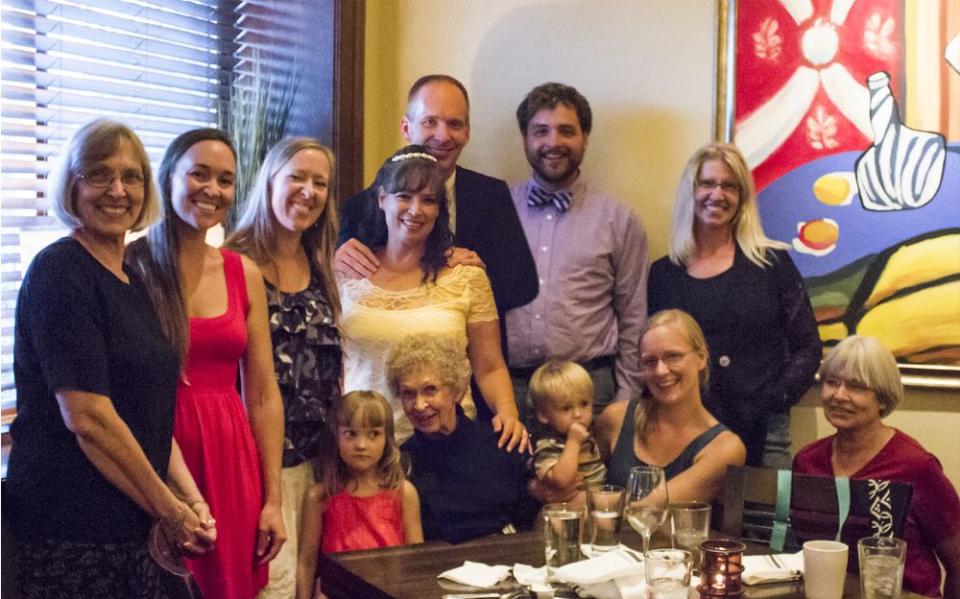 A reception in Minnesota with Greg Dils' family on July 30, 2016. | Shannon Dils