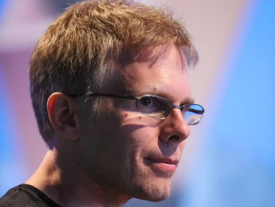 Ehemaliger Meta-Manager John Carmack sagt, KI könnte innerhalb eines Jahrzehnts denken und handeln. - Copyright: GABRIELLE LURIE/Getty Images