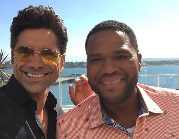 John Stamos had an amazing time at his first Comic-Con and has photos to prove it