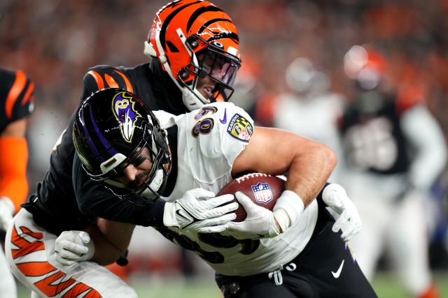 Ravens TE Mark Andrews discusses QB sneak gone wrong by Tyler Huntley