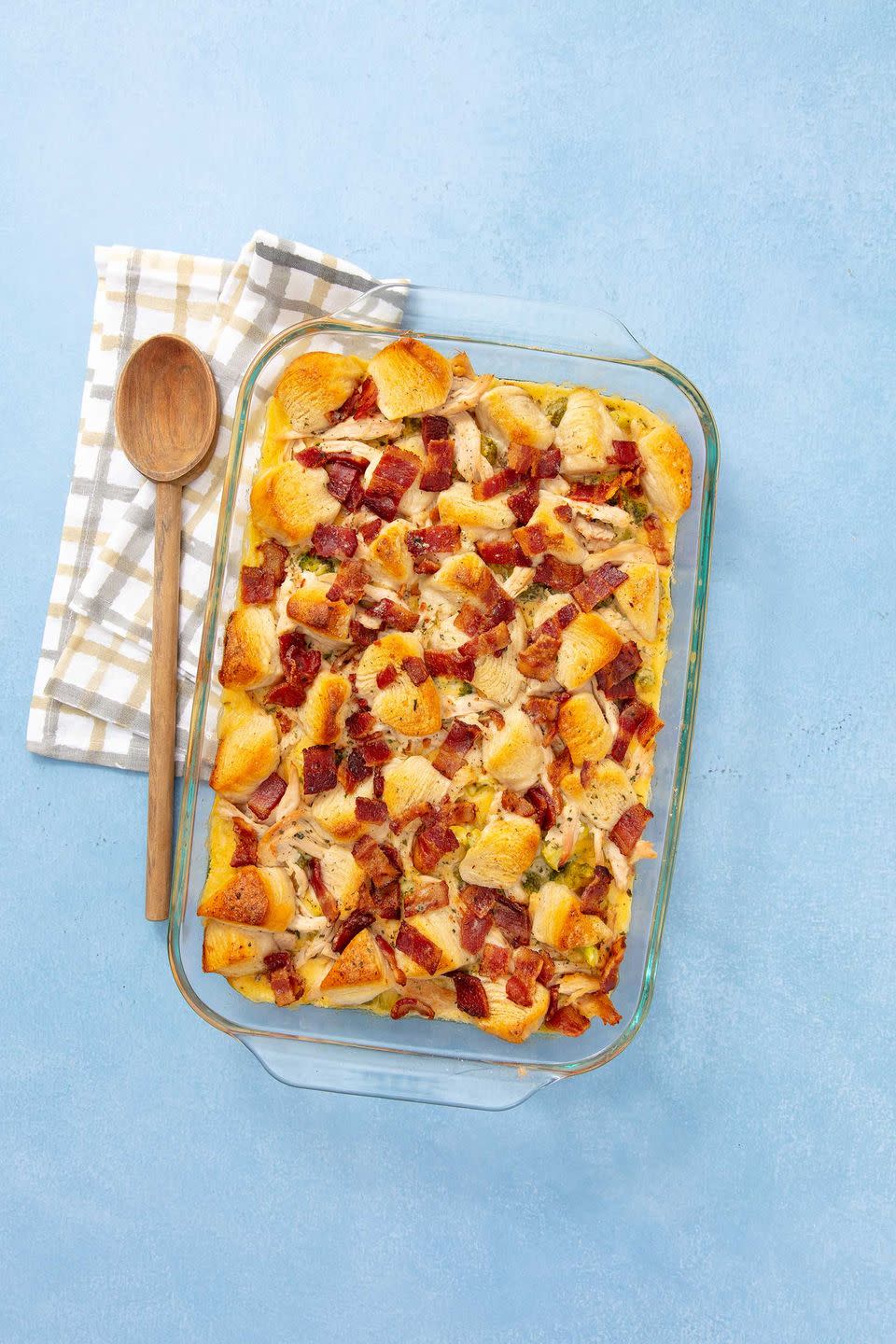 Chicken Bacon Ranch Bubble-Up Bake