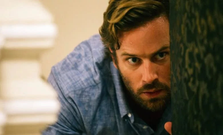 Armie Hammer stars in upcoming thriller ‘Hotel Mumbai’, which is based on true events. (Credit: Bleecker Street)