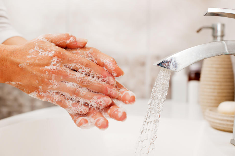 Gründliches Händewaschen empfiehlt sich immer, nicht nur in der Grippezeit. (Symbolbild: Getty)