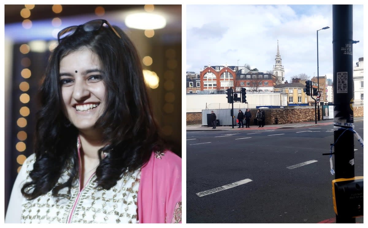 Cheistha Kochhar, 33,  was killed in Clerkenwell crash (Met Police/Independent)