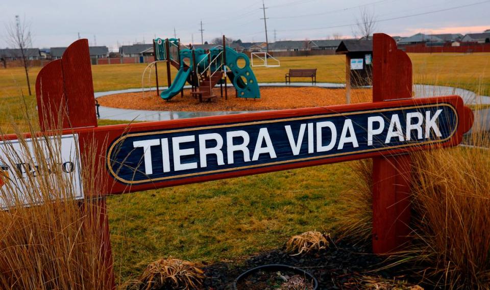 The city of Pasco’s Tierra Vida Park is located off Tierra Vida Lane in east Pasco.