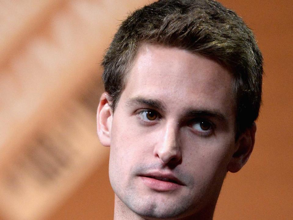 Snapchat CEO Evan Spiegel