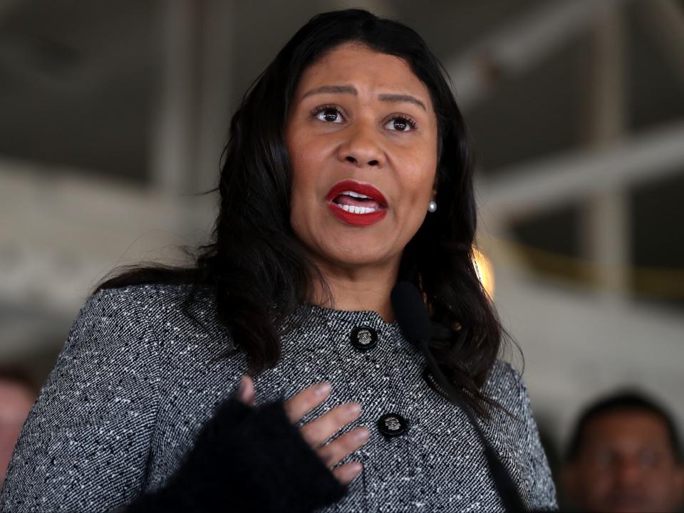 San Francisco mayor London Breed could sign law banning racist 911 calls next week (Getty Images)