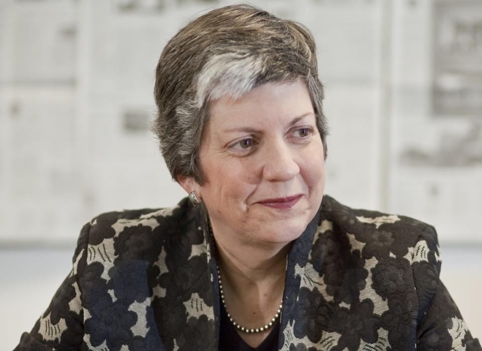 Former Arizona Gov. Janet Napolitano in January 2009.