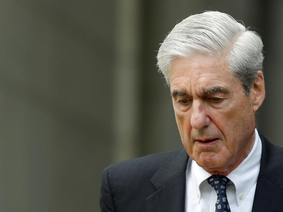 FILE PHOTO: Former Special Counsel Robert Mueller departs from the U.S. Capitol following his testimonies before the House of Representatives, on Capitol Hill in Washington, U.S. July 24, 2019. REUTERS/Tom Brenner/File Photo