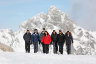 Desiree takes seven men on a group date to the German Alps. They ride in a gondola to the highest peak in all of Germany. They're taught how to yodel, with the Bachelorette enjoying their antics. The group has a blast as they sled down a black diamond ski slope. What awaits them is a spectacular igloo hotel totally carved out of snow and ice. As Zak and Drew profess their love for Desiree, James and Brooks go all out in a ferocious battle, on "The Bachelorette."