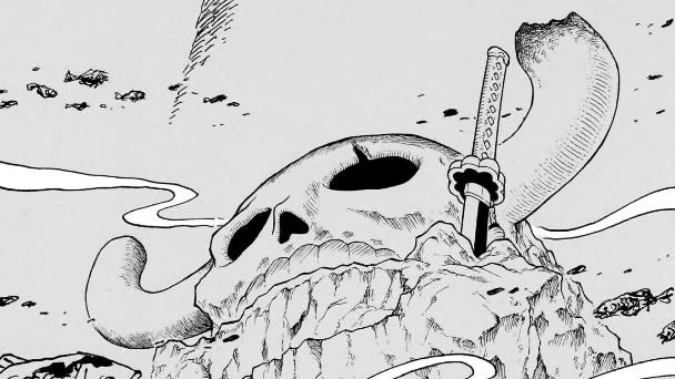  Art from One Piece chapter 1109. 