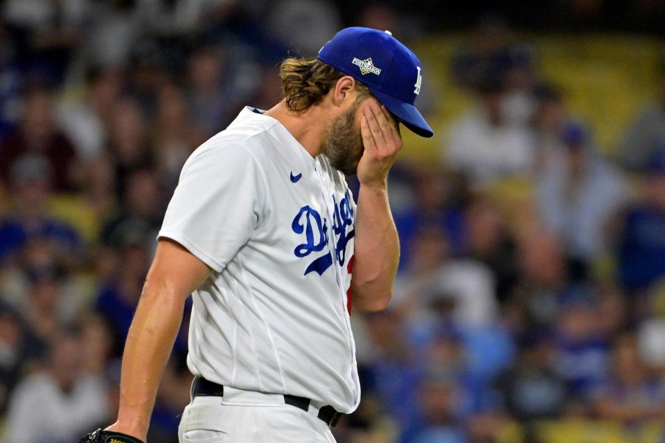 Clayton Kershaw gave up six runs and got just one out in his Game 1 start.