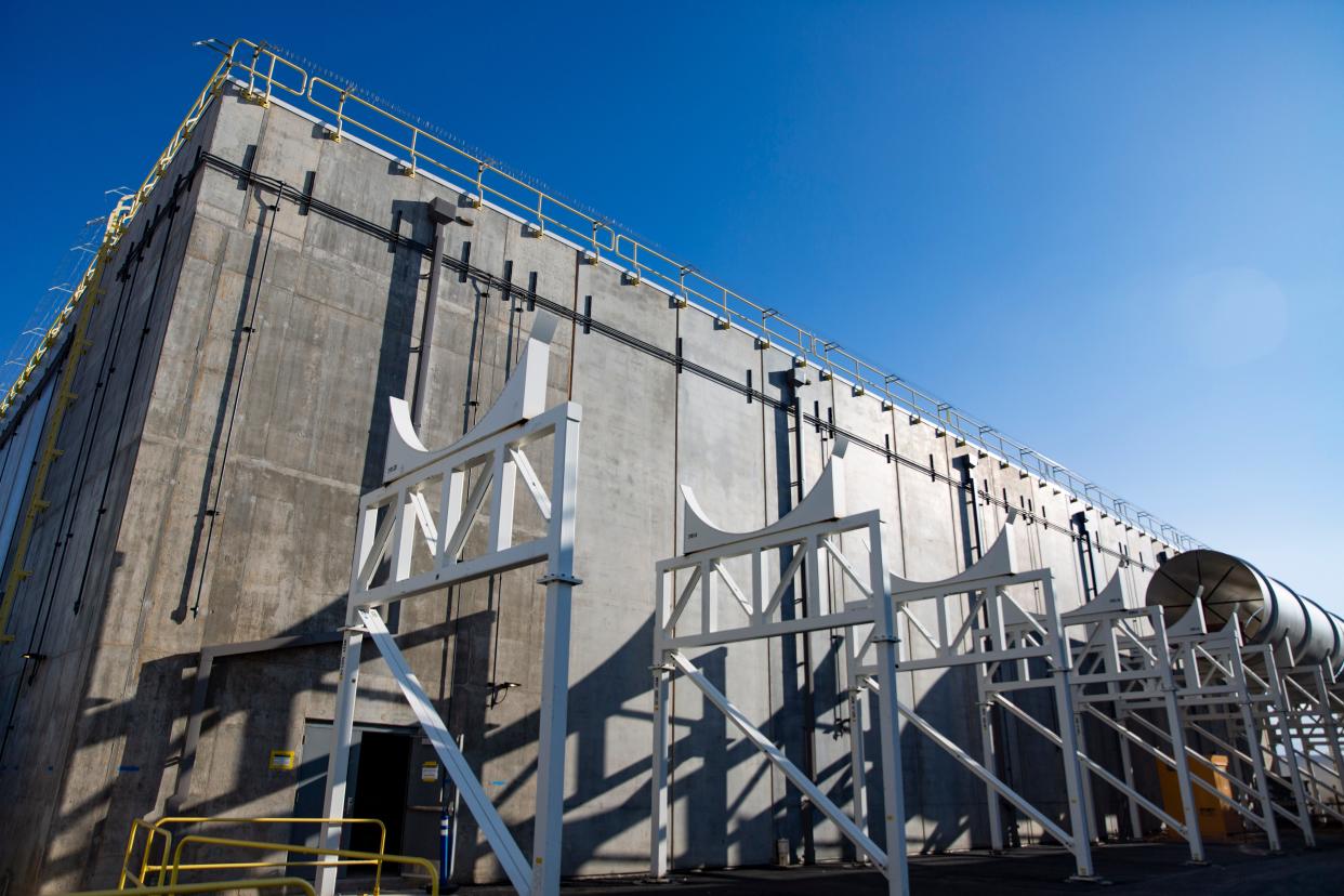 The Waste Isolation Pilot Plant is pictured on Thursday, Oct. 5, 2023, in Carlsbad, NM.