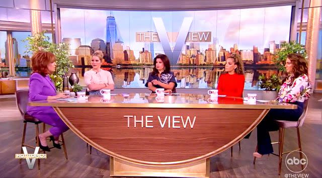 <p>The View/X</p> The cast of The View