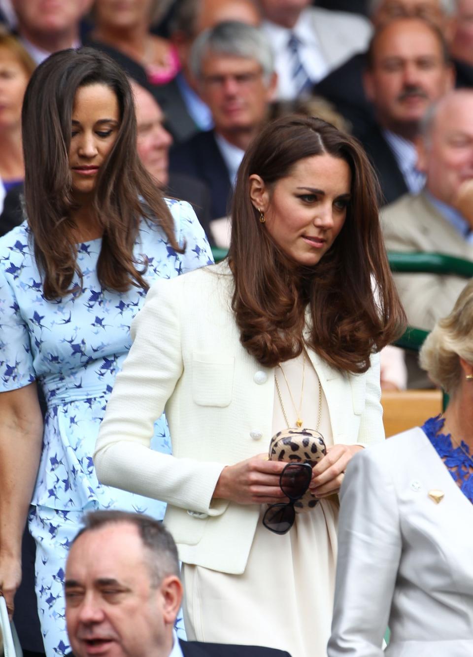 Making an entrance, Wimbledon