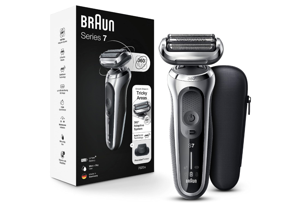 Braun Series 7 7020s Flex Electric Razor for Men with Precision Trimmer. (PHOTO: Amazon Singapore)