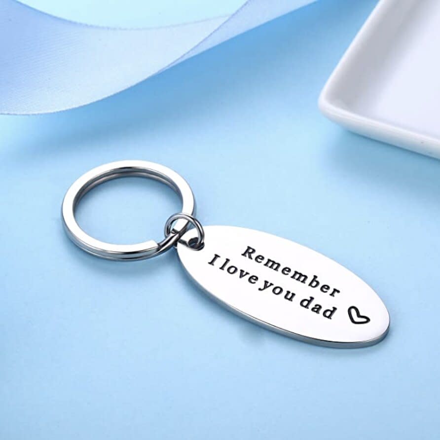 Love You Dad Keychain