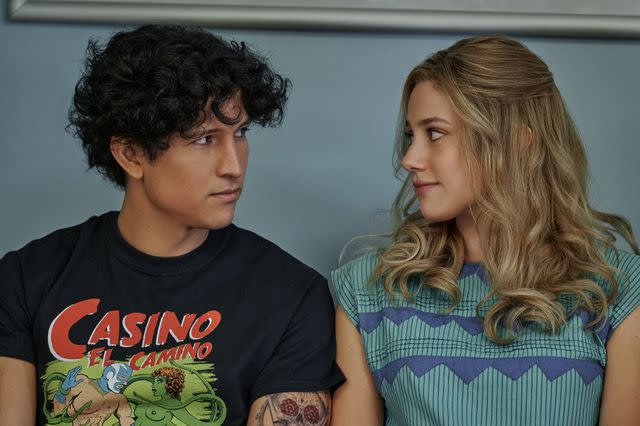 Felicia Graham/Netflix Danny Ramirez and Lili Reinhart in 'Look Both Ways,' 2022