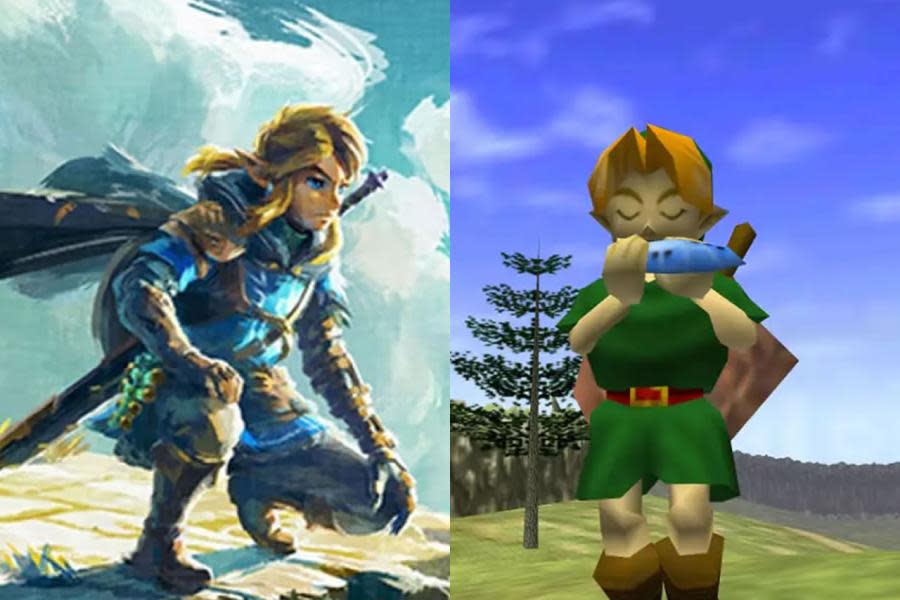 Zelda: Tears of the Kingdom sigue en la cima y supera a Zelda: Ocarina of Time