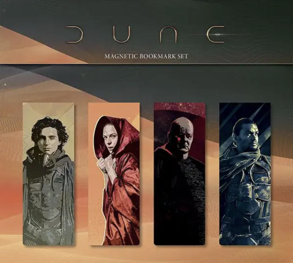 Dune magnetic bookmarks