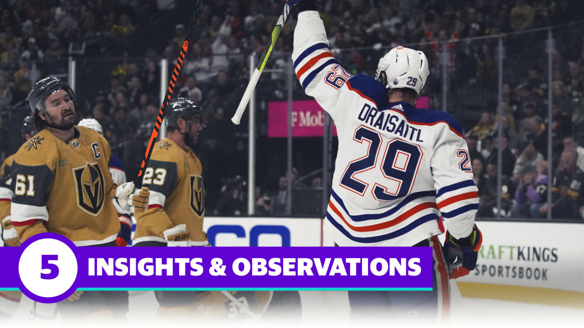 NHL Talk: Bruins, Hurricanes, Oilers & Golden Knights