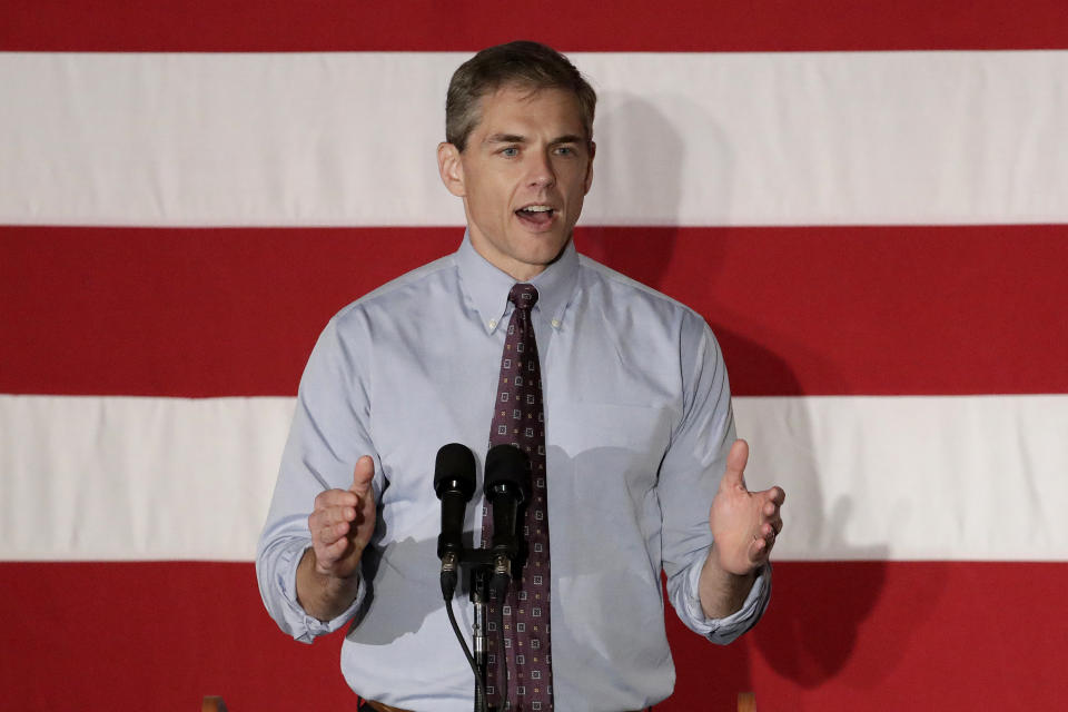 Webber during a campaign event in Hanover, N.J. (Photo: Julio Cortez/AP)