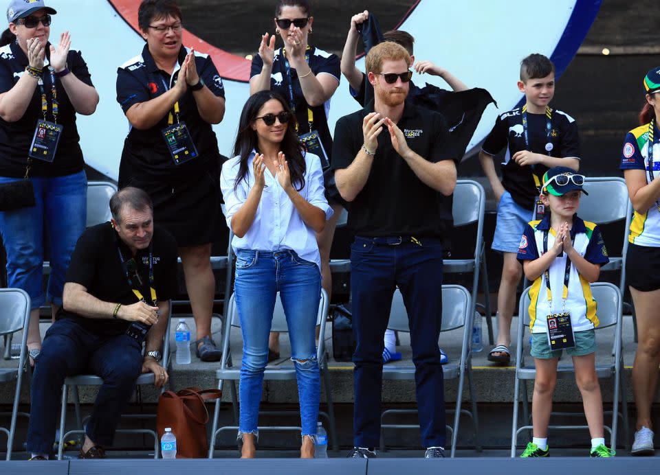 Prince Harry and Meghan Markle made their first public appearance this week. Photo: Getty