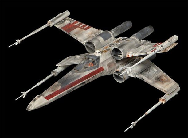 'Star Wars: Episode IV - A New Hope' original screen-used X-Wing Fighter miniature