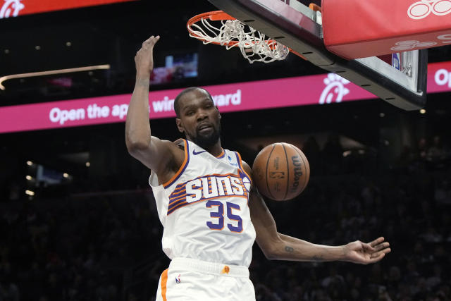 Kevin Durant continues climb up NBA career scoring list, passes Shaq for  eighth place