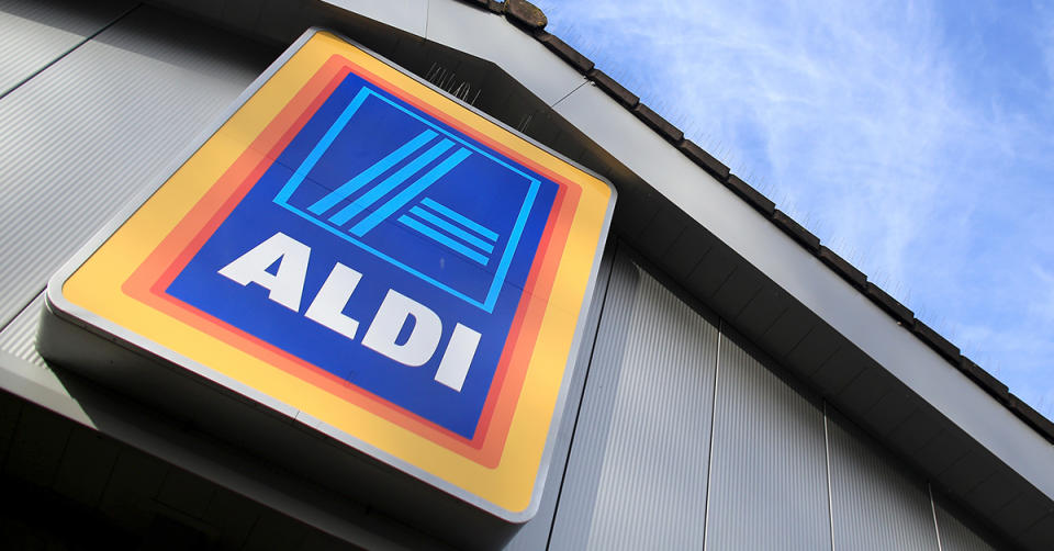 Aldi sign