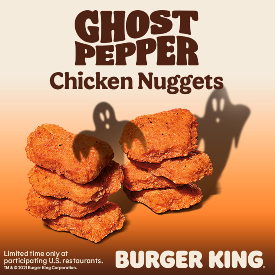 Burger King's Ghost Pepper Chicken Nuggets (Burger King)