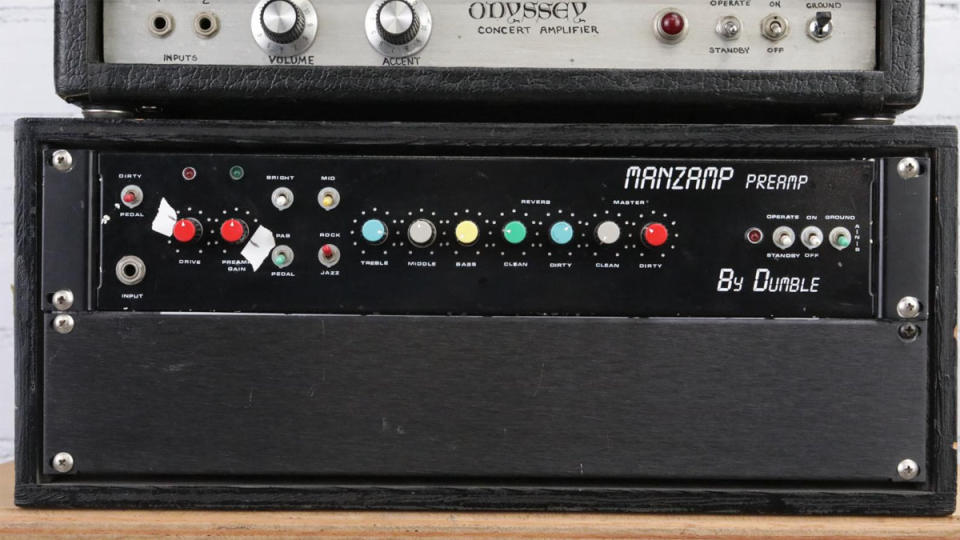 Eric Johnson's Dumble Manzamp and Odyssey power amp