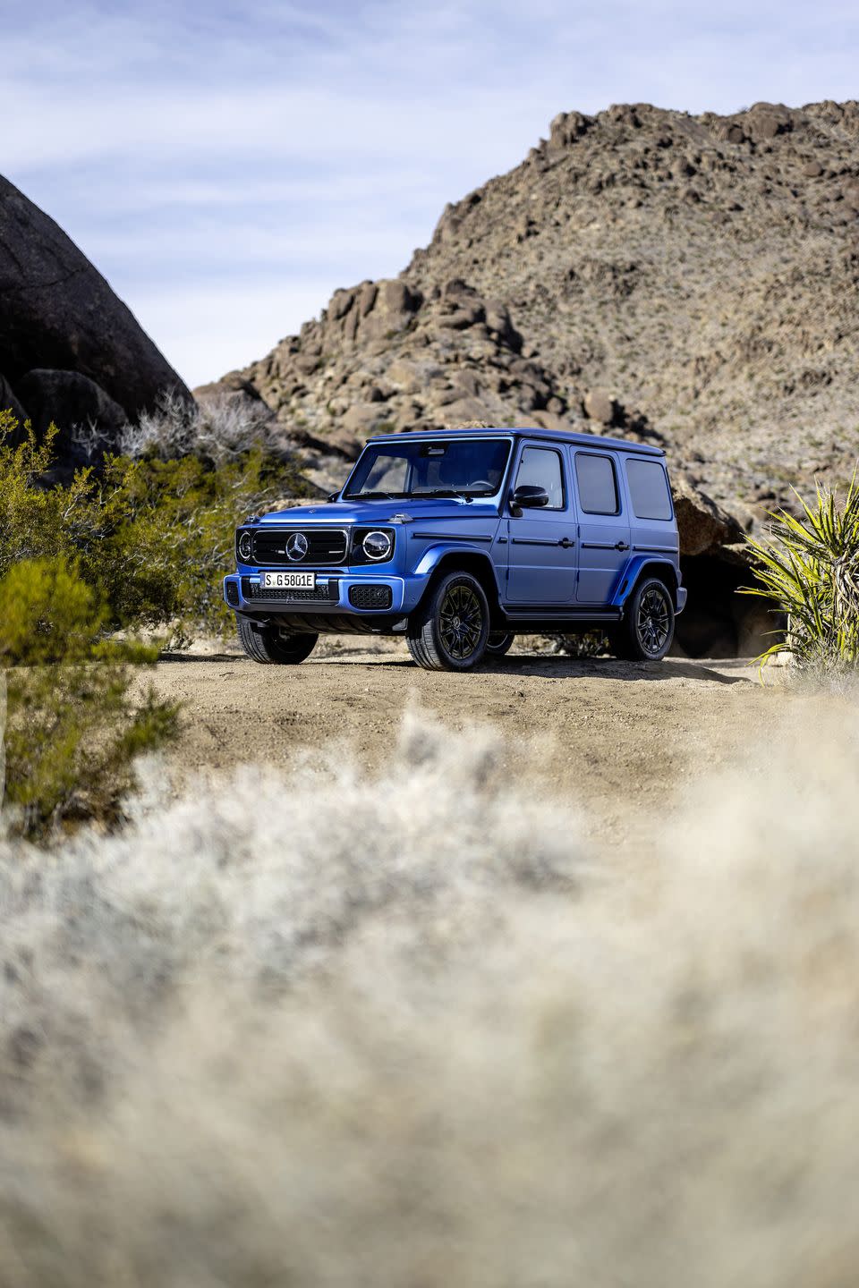 mercedes benz g 580 with eq technology press images